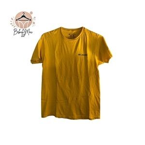 Columbia Sportswear Men’s Yellow Graphic T-Shirt - Medium